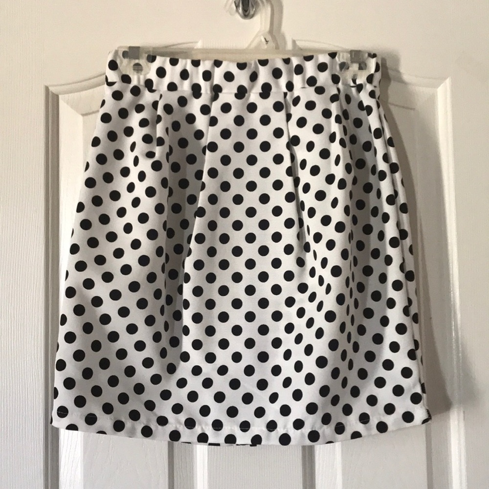 Nordstrom polka dot skirt